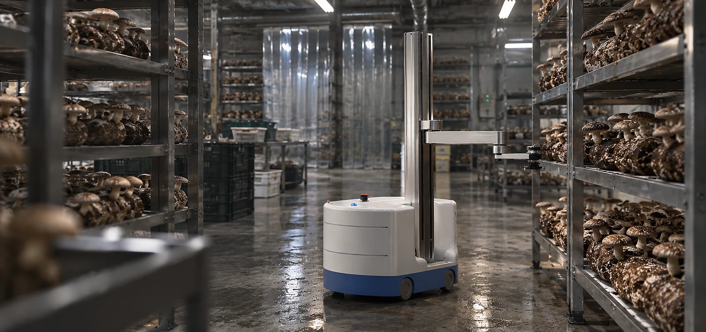 Senn autonomous harvesting robotics platform