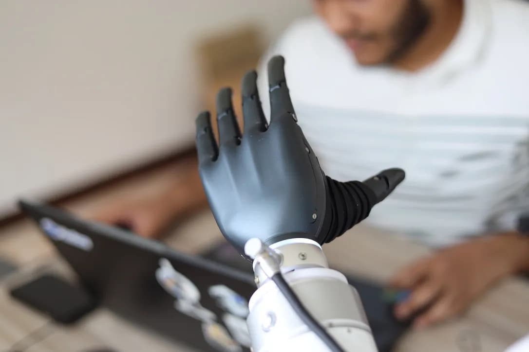 Industrial IoT sensors retrofitted on factory machinery