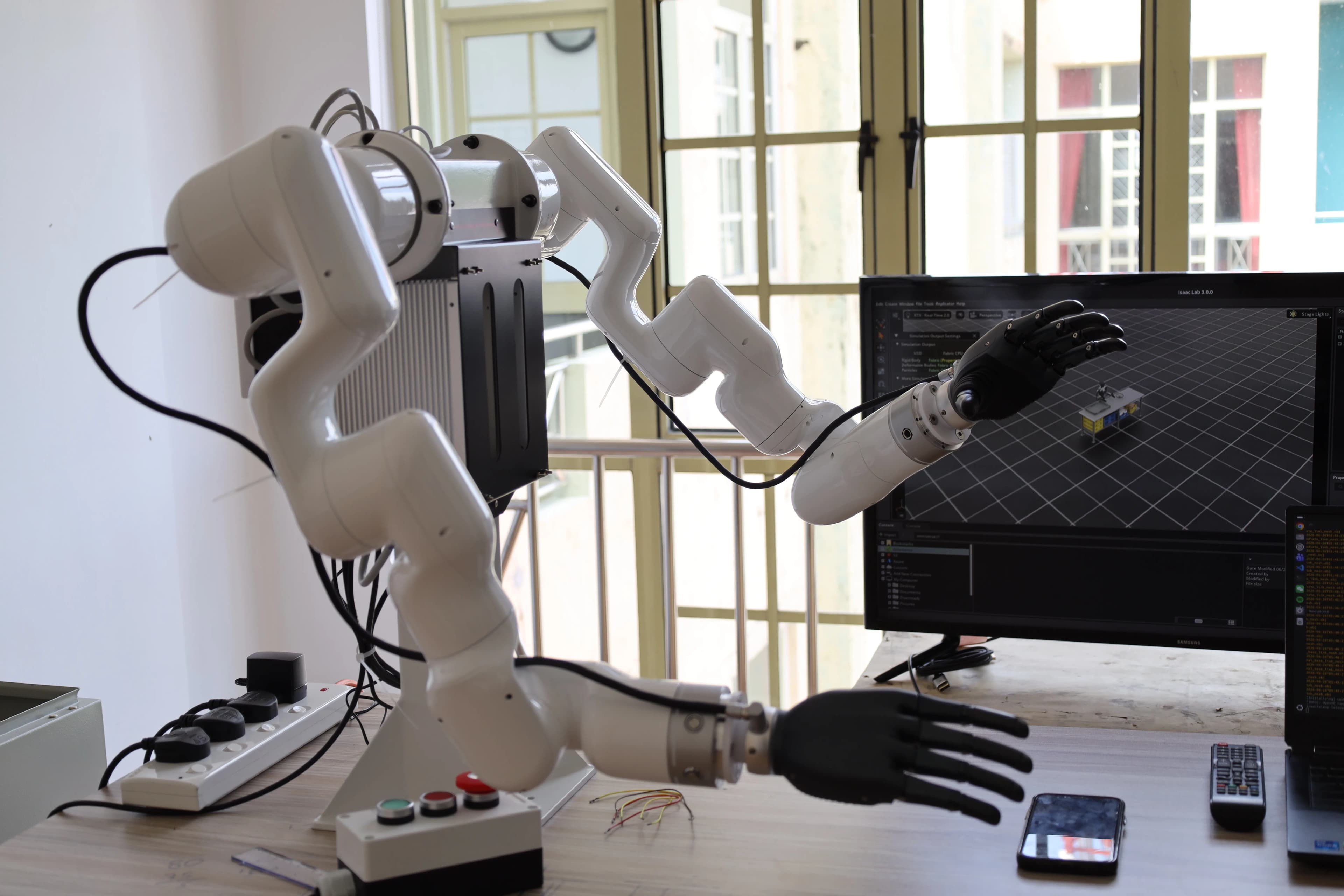 Industrial controller retrofitted with edge telemetry nodes representing Industry 4.0